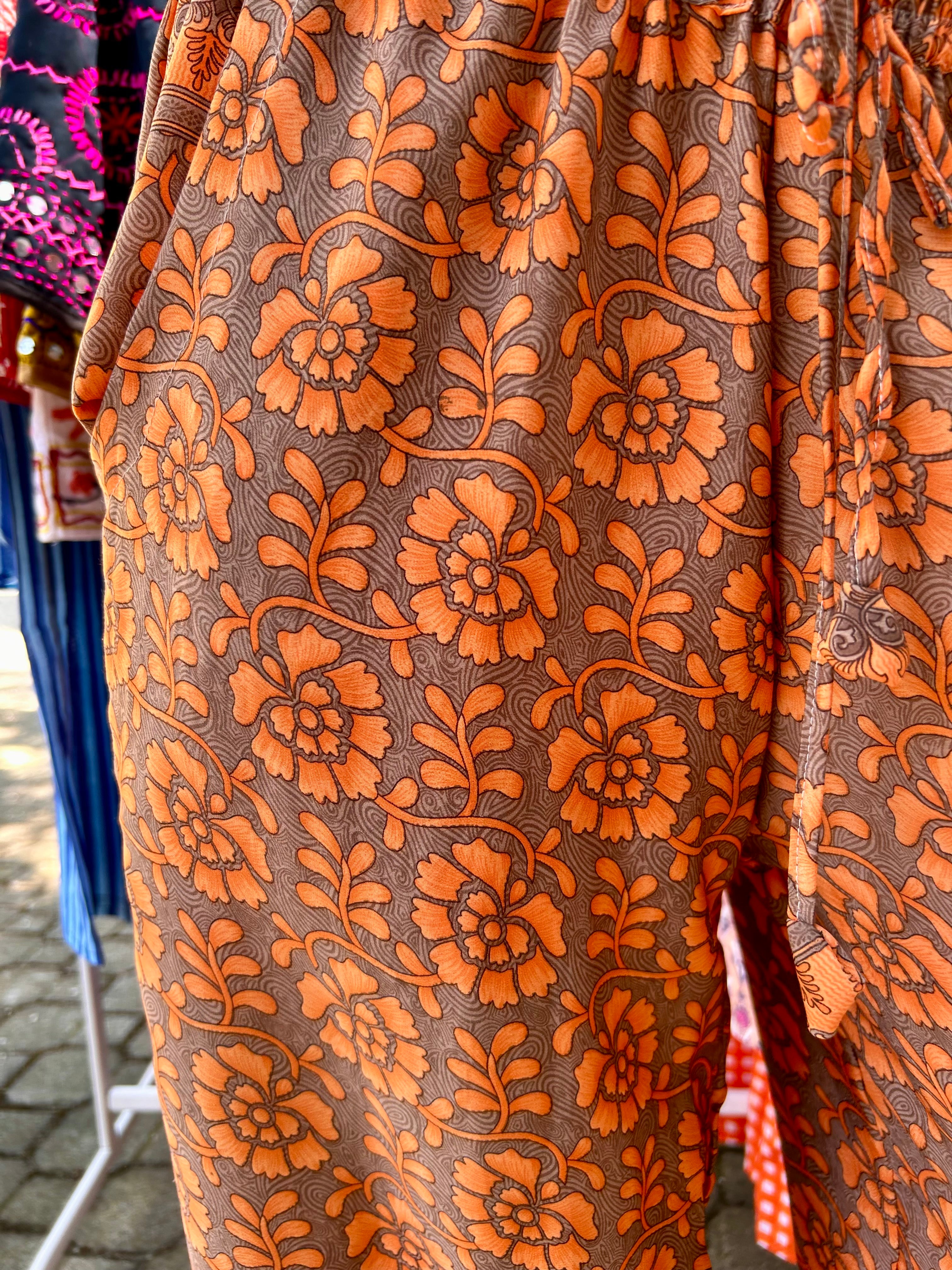 MIRAGE - Pantaloni 100% SETA