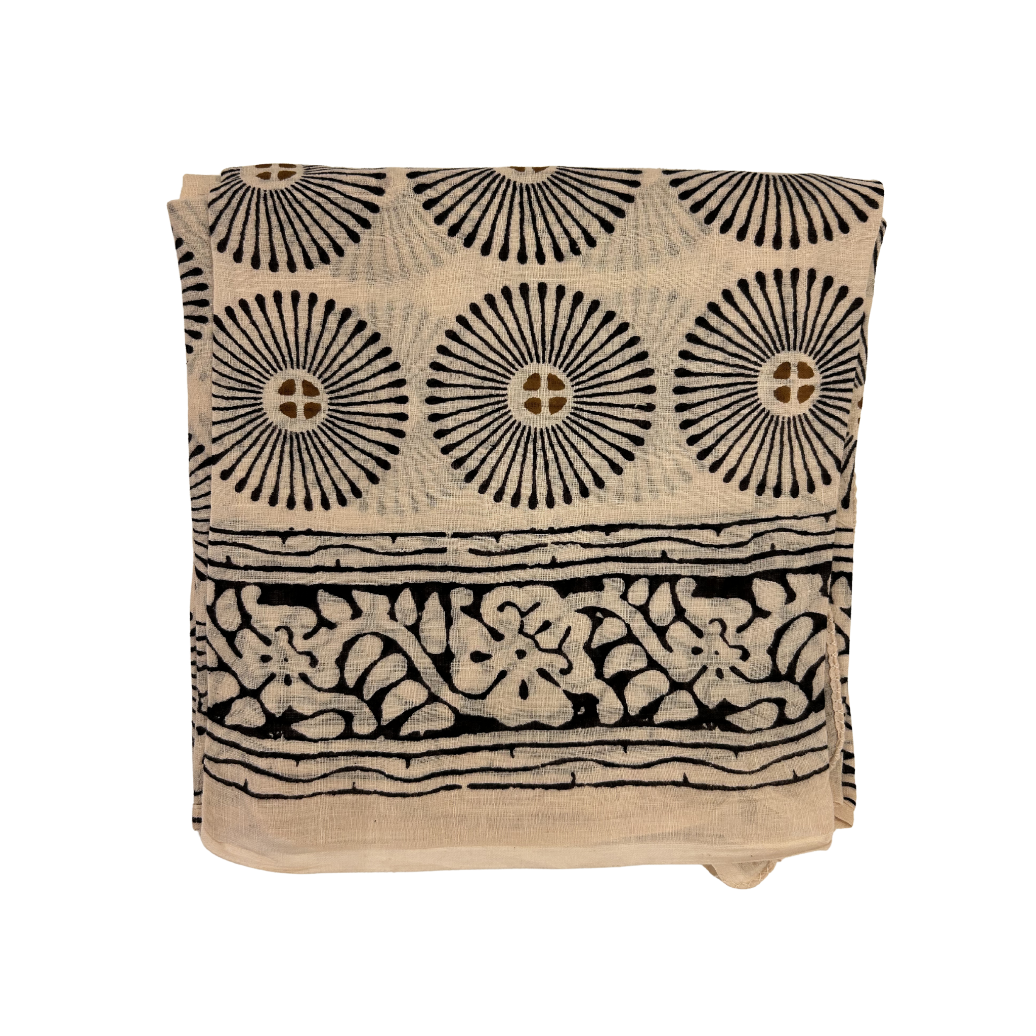 Sarong Pareo in Cotone 100% – Block Print Indiano | 110 x 170 cm - variante 222 -