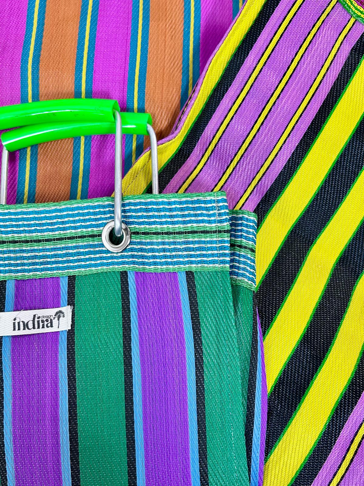 DINA – Borsa Artigianale in Plastica Riciclata, Upcycling Design