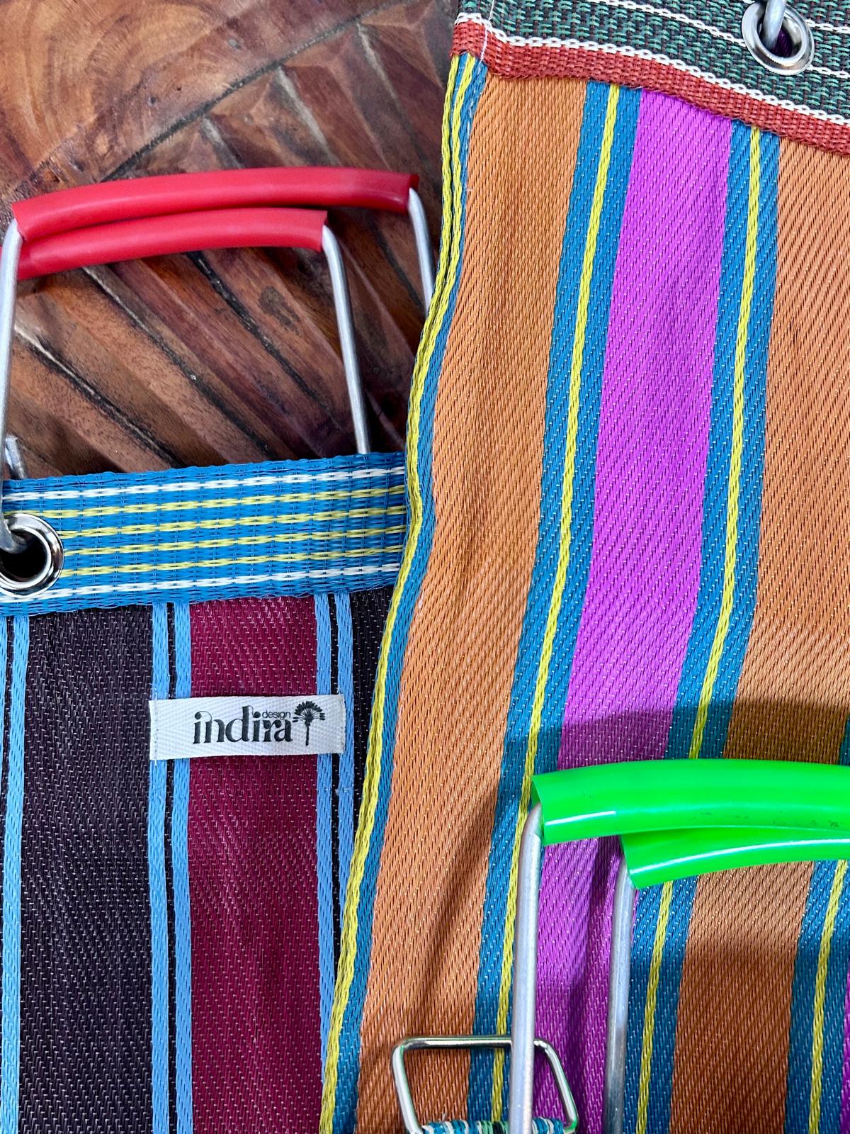 DINA – Borsa Artigianale in Plastica Riciclata, Upcycling Design