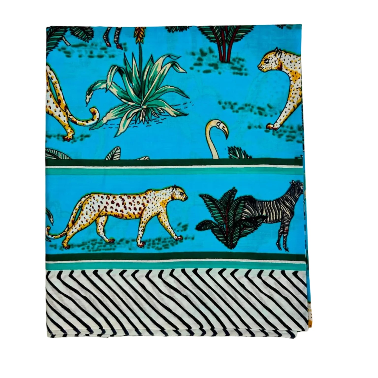 Sarong Pareo in Cotone 100% – Block Print Indiano | 100 x 170 cm - variante A10 -