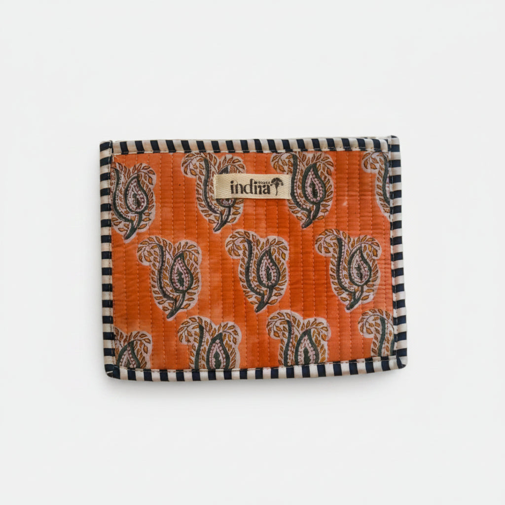 JAYA - Pochette Mini Block Print - J5