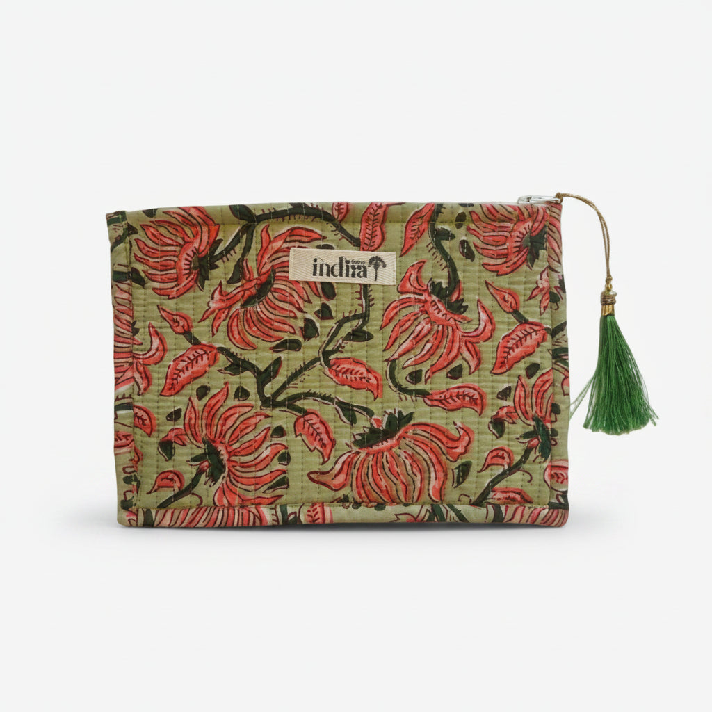 JAYA - Pochette Mini Block Print - J8