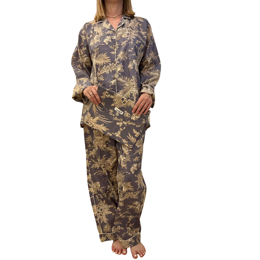 Jaipur Set – Completo 3 Pezzi in Cotone Block Print - zucchero -
