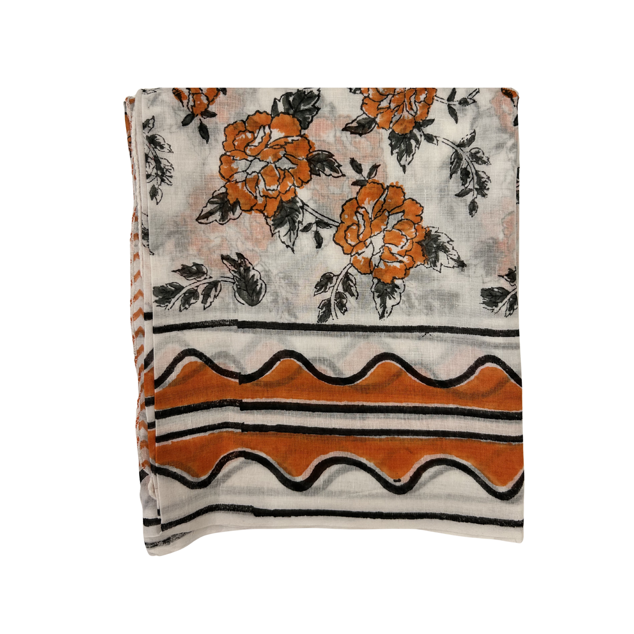 Sarong Pareo in Cotone 100% – Block Print Indiano | 110 x 170 cm - variante 220 -