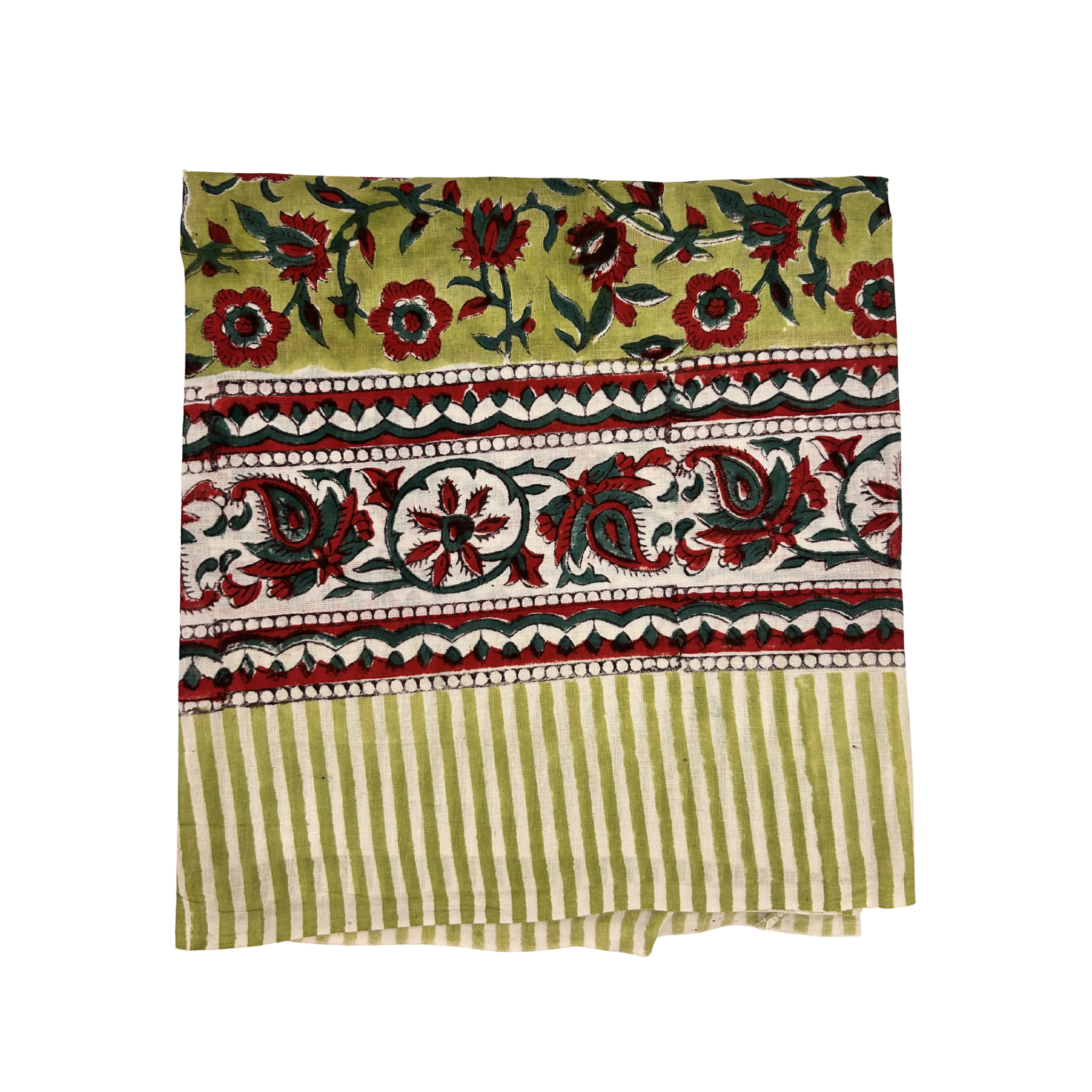 Sarong Pareo in Cotone 100% – Block Print Indiano | 110 x 170 cm - variante 217 -