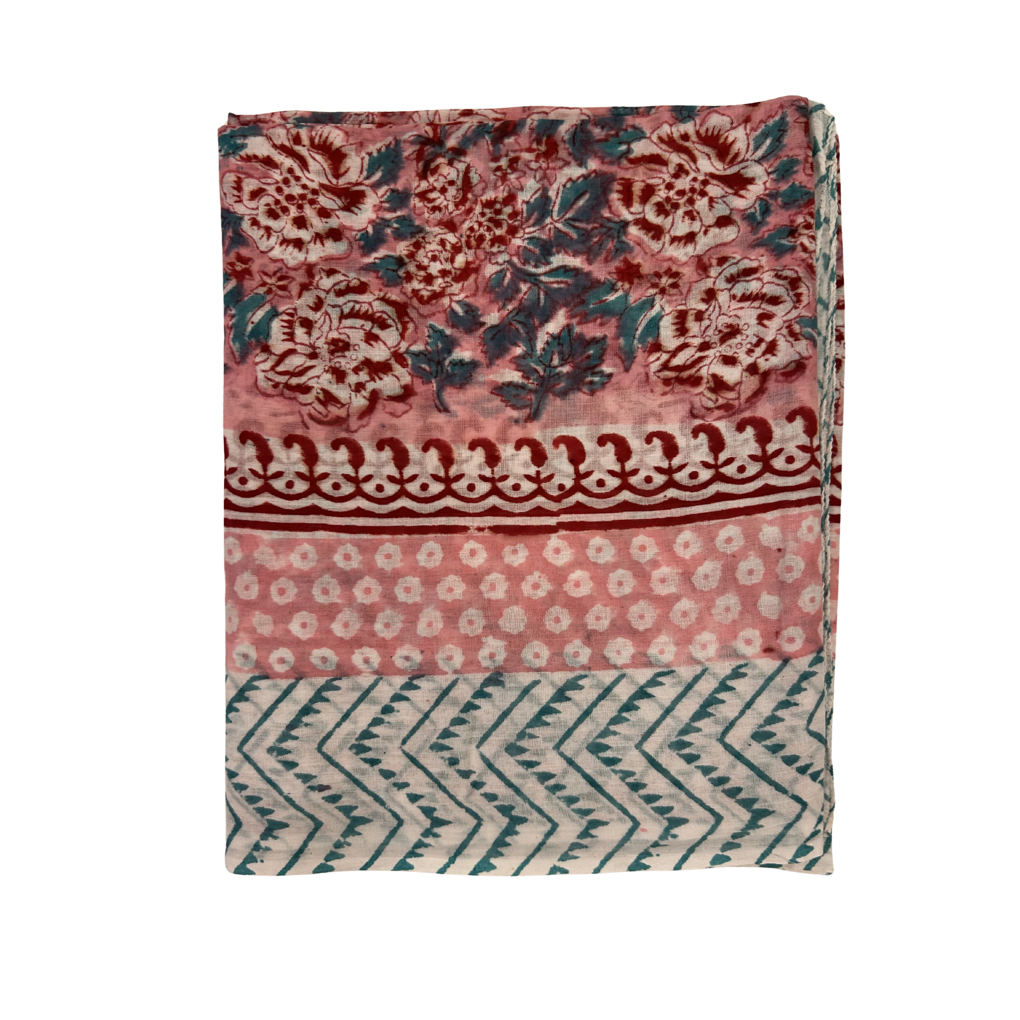 Sarong Pareo in Cotone 100% – Block Print Indiano | 110 x 170 cm - variante 212 -