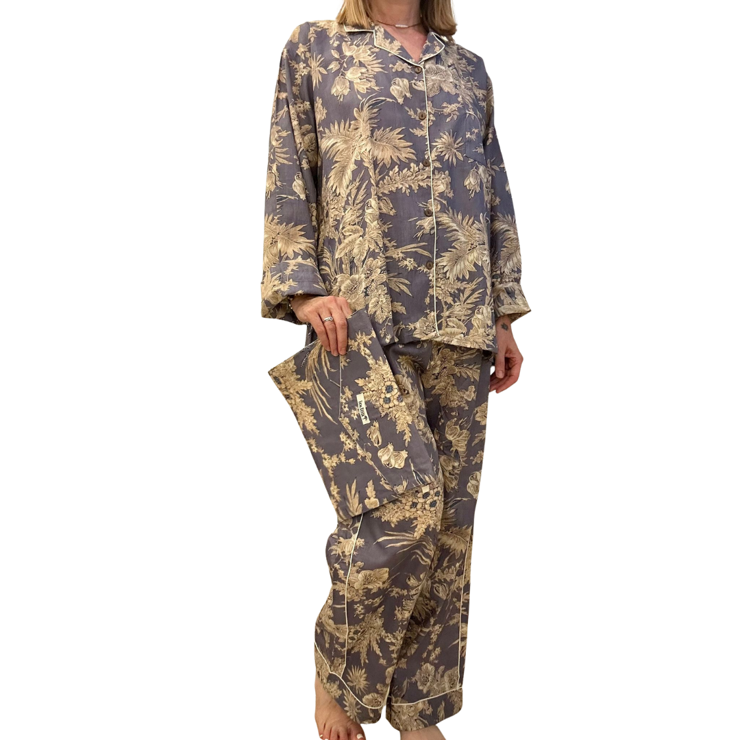 Jaipur Set – Completo 3 Pezzi in Cotone Block Print - zucchero -