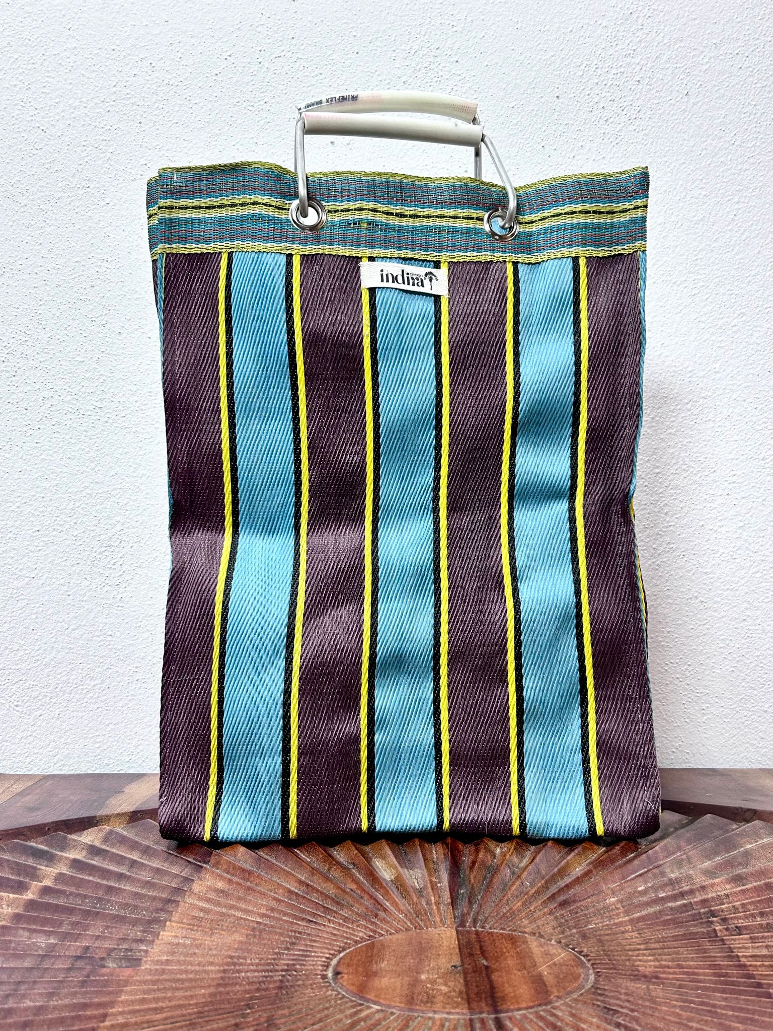 DINA – Borsa Artigianale in Plastica Riciclata, Upcycling Design