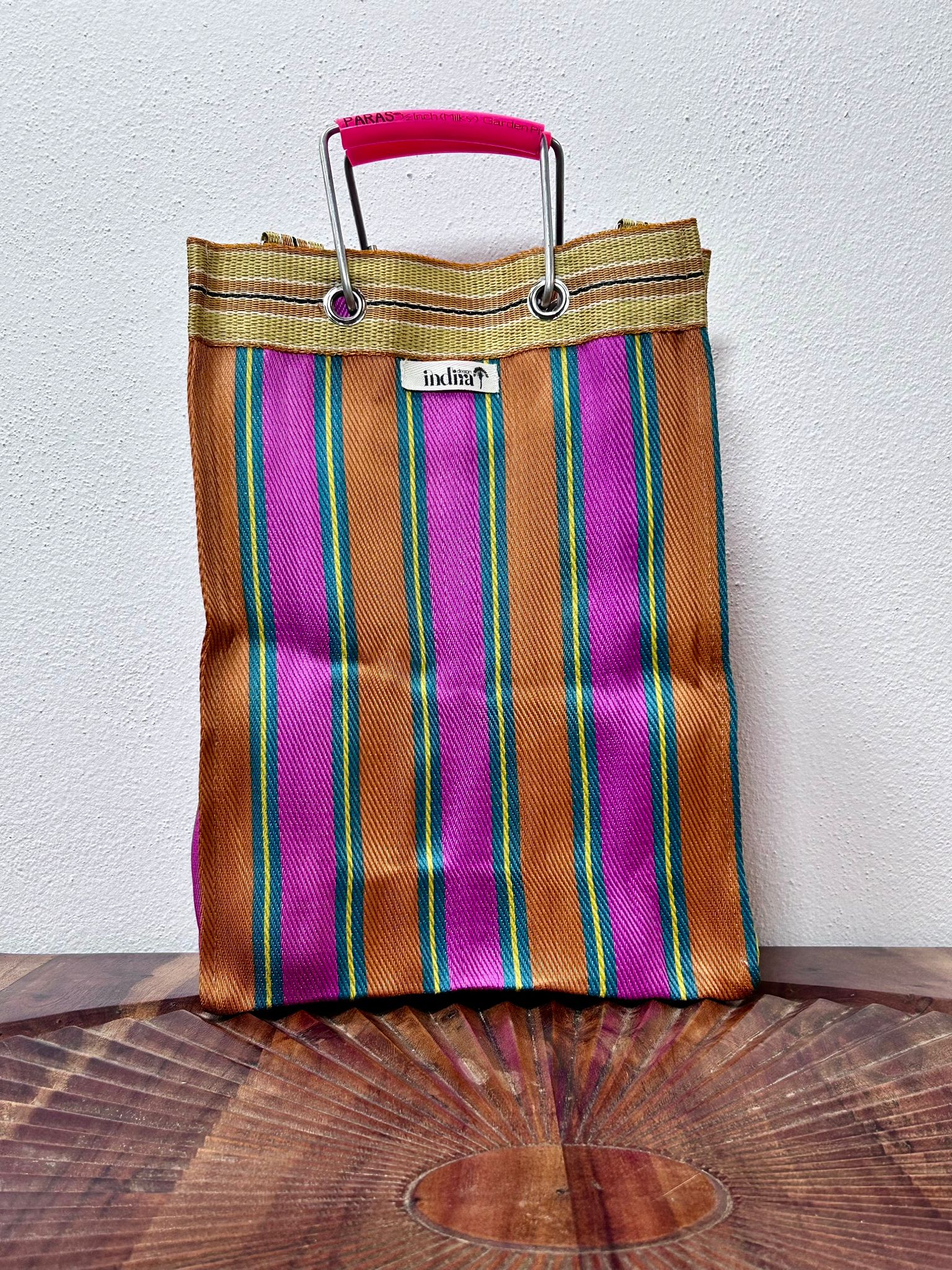 DINA – Borsa Artigianale in Plastica Riciclata, Upcycling Design