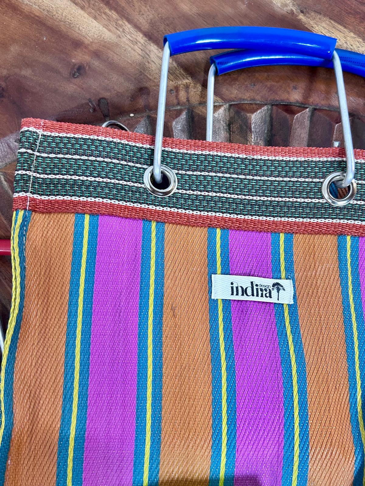 DINA – Borsa Artigianale in Plastica Riciclata, Upcycling Design