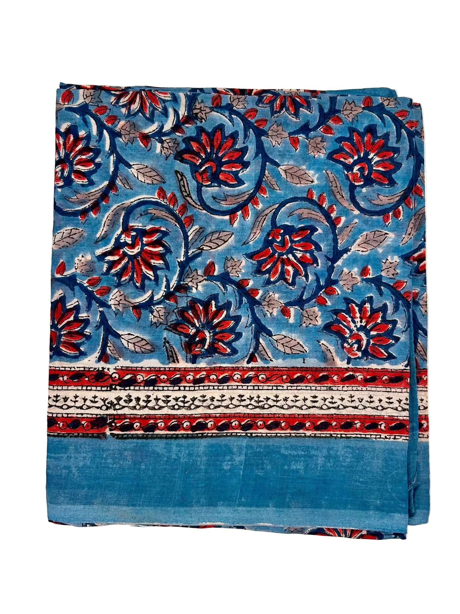 Sarong Pareo in Cotone 100% – Block Print Indiano | 110 x 170 cm - variante 306 -