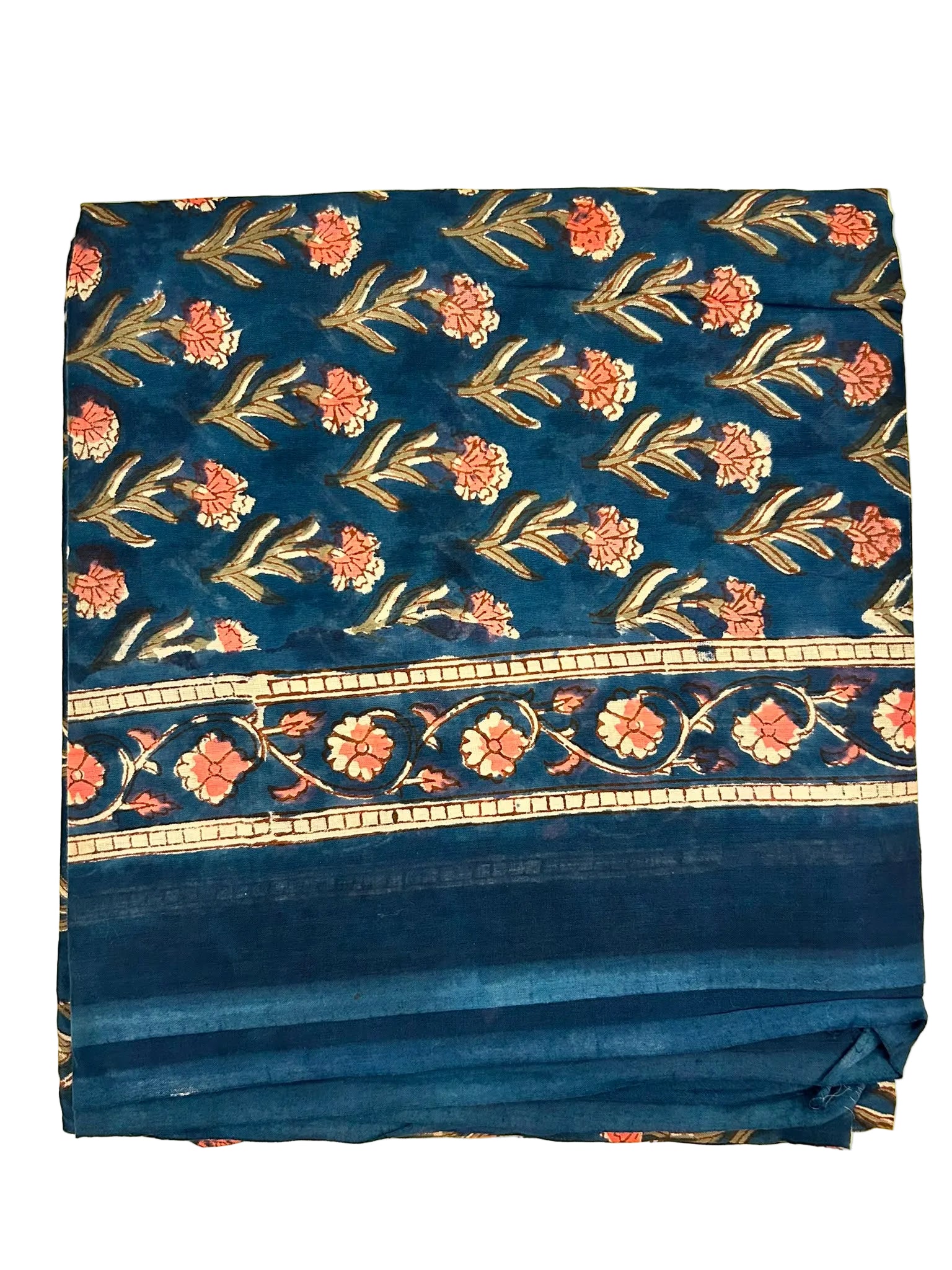 Sarong Pareo in Cotone 100% – Block Print Indiano | 110 x 170 cm - variante 309 -