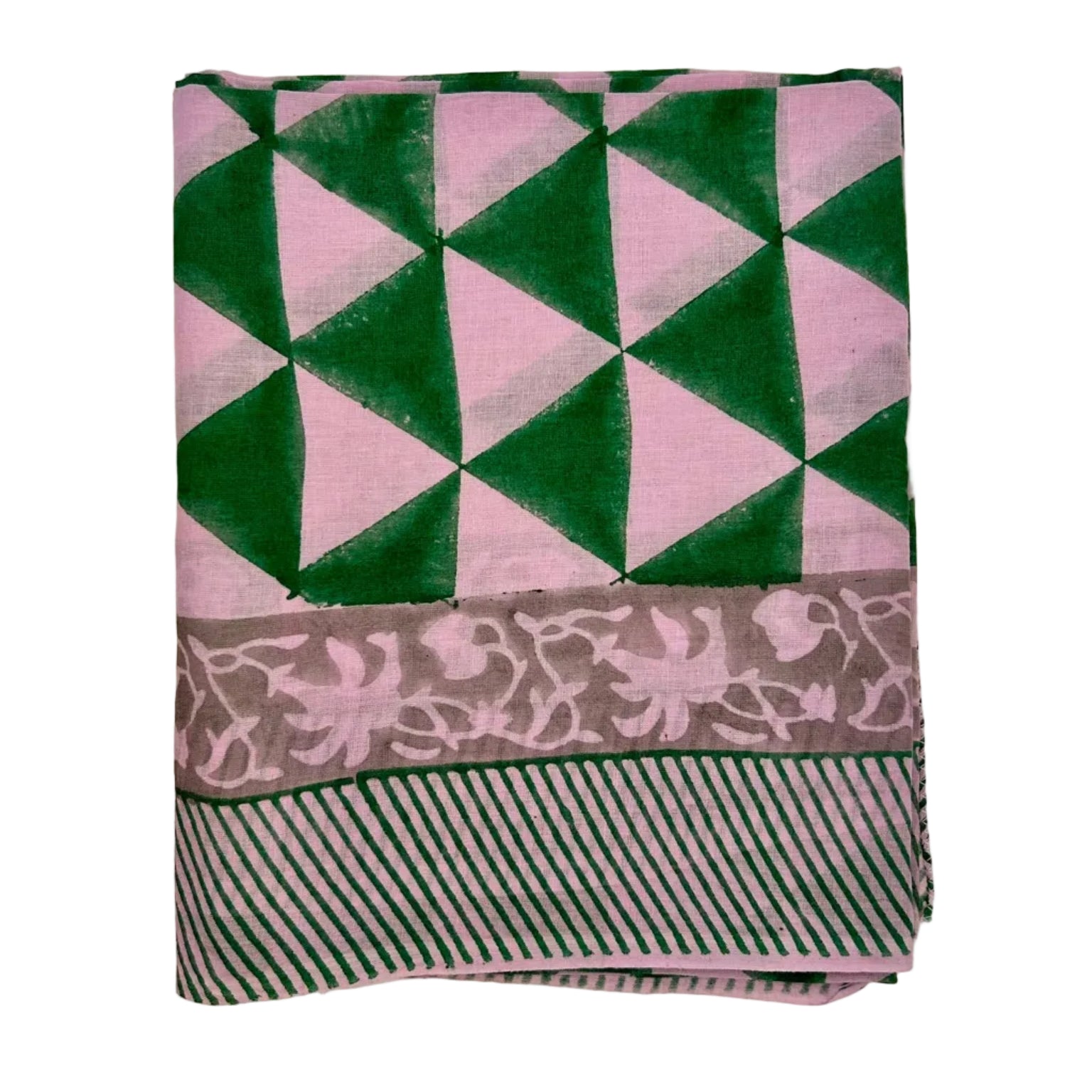 Sarong Pareo in Cotone 100% – Block Print Indiano | 100 x 170 cm - variante A4 -