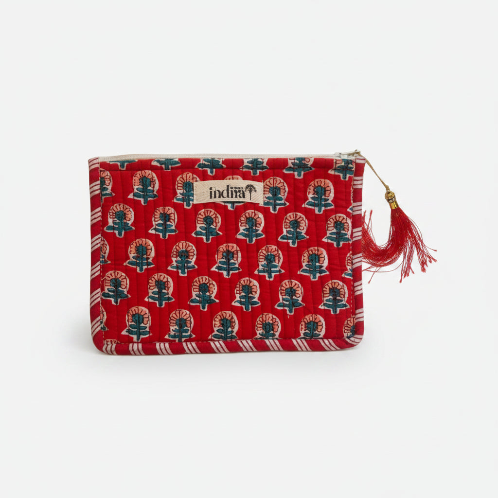 JAYA - Pochette Mini Block Print -J2