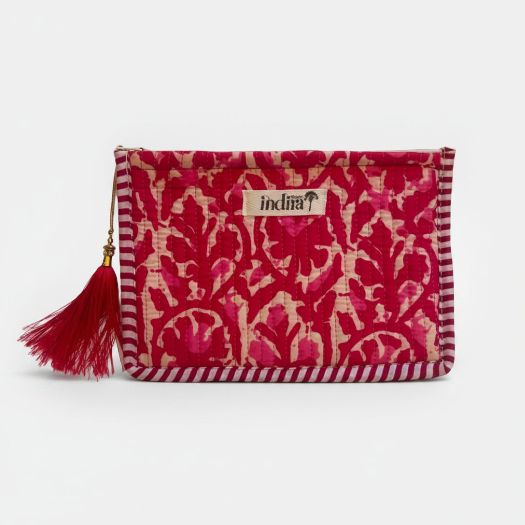 JAYA - Pochette Mini Block Print -J1