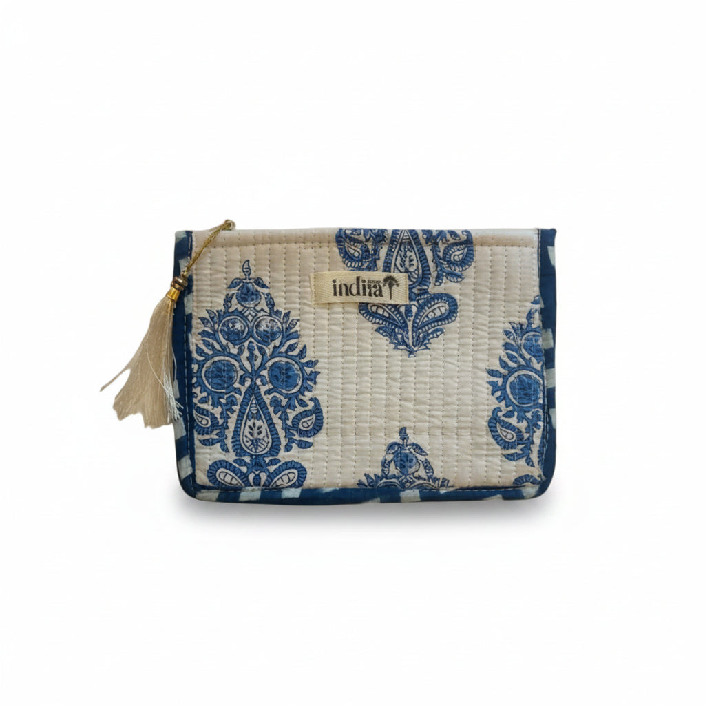 JAYA - Pochette Mini Block Print - J11