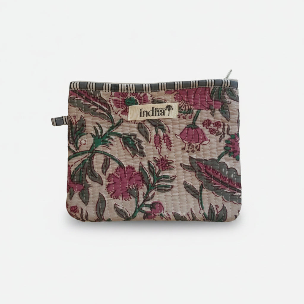 Meera - Pochette Mini Block Print -M6