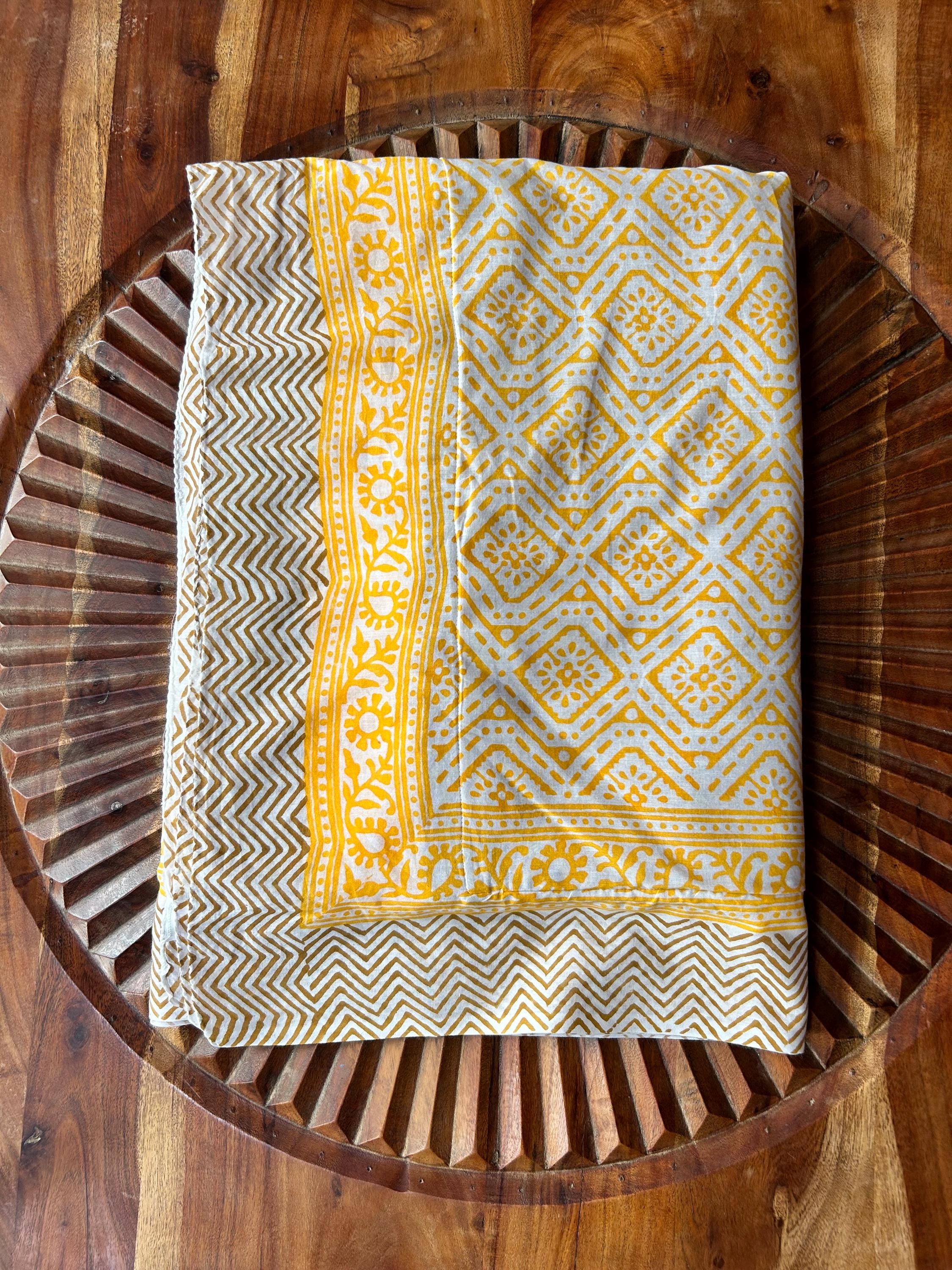 MAREA - Telo Mare Block Printed – 110 x 185 cm